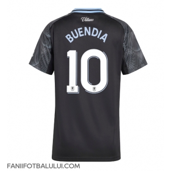 Aston Villa Emiliano Buendia #10 Tricou Fotbal Replică 2025-26 Femei Deplasare